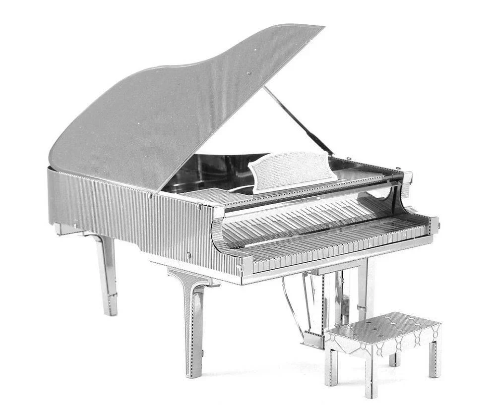 METAL EARTH GRAND PIANO