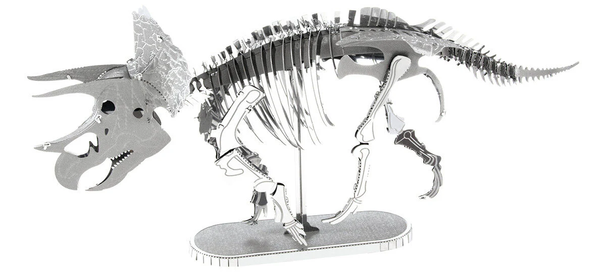 METAL EARTH TRICERATOPS DINOSAUR PUZZLE - Image 2