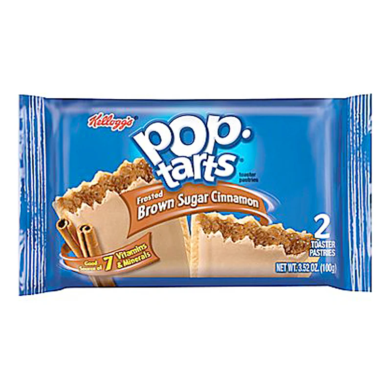 POPTARTS BROWN SUGAR CINNAMON US IMPORT FROSTED