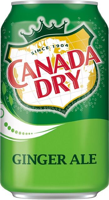 CANADA DRY GINGER ALE US IMPORT DRINK