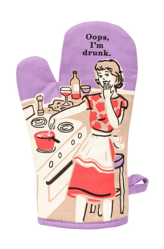 OOPS IM DRUNK OVEN MITT