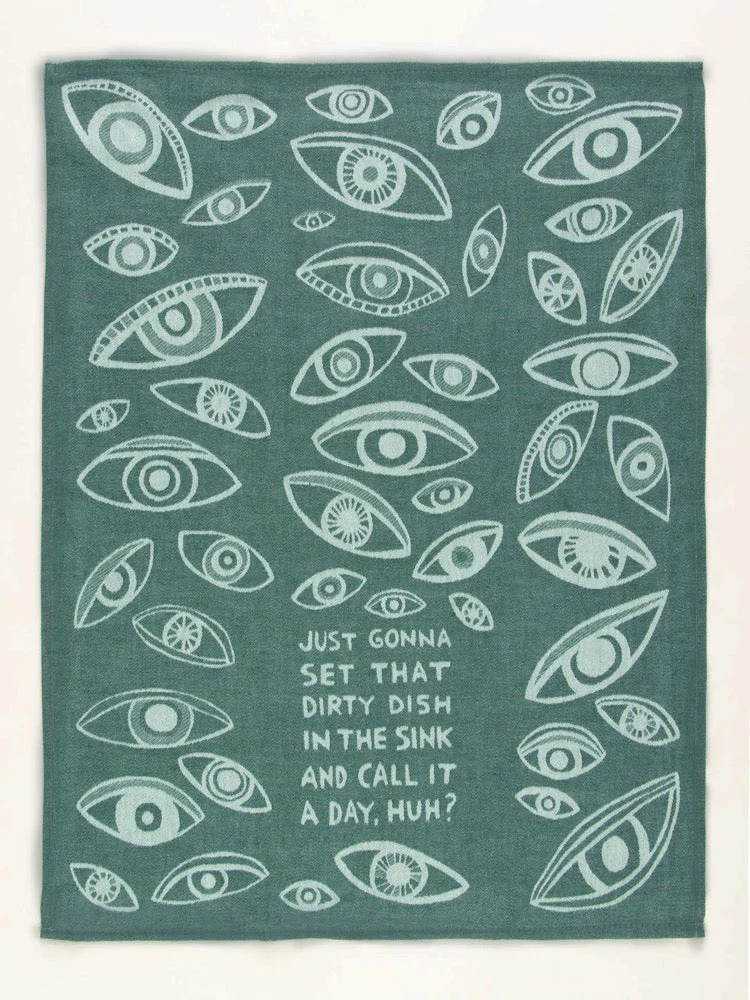 DISH IN THE SINK TEA TOWEL