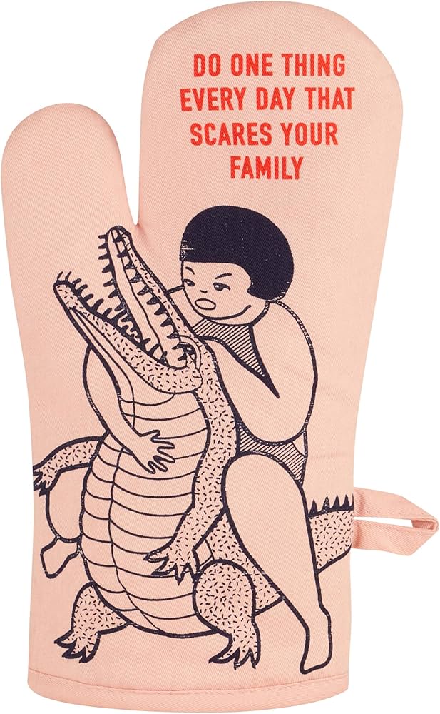 SCARE YOUR FAMILY OVEN MITT
