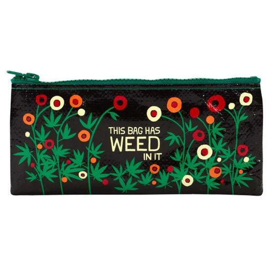 BAG HAS WEED IN IT PENCIL CASE MAKEUP BRUSH CASE - Image 2