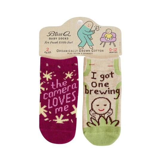 BABY SOCKS CAMERA/BREWING TWO PAIRS - Image 2
