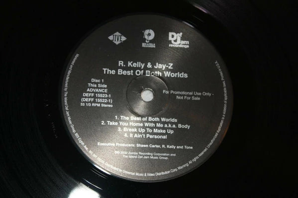 R KELLY / JAY Z | BEST OF BOTH WORLDS 2LP - ROUGH COPY - Image 2
