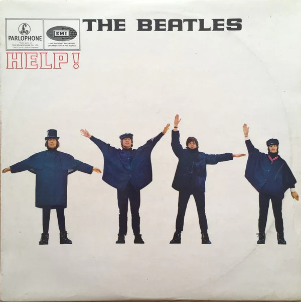 BEATLES | HELP - NZ BLUE PARLOPHONE STEREO