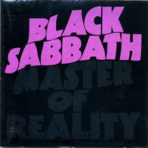 BLACK SABBATH | MASTER OF REALITY - US - GREEN LBL W/POSTER