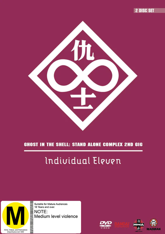 GHOST IN THE SHELL | INDIVIDUAL ELEVEN (2DVD SET) - Image 2