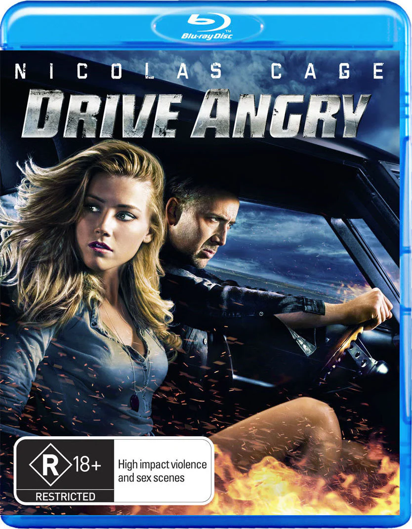 MOVIE BLUACT | DRIVE ANGRY (BLU - RAY)