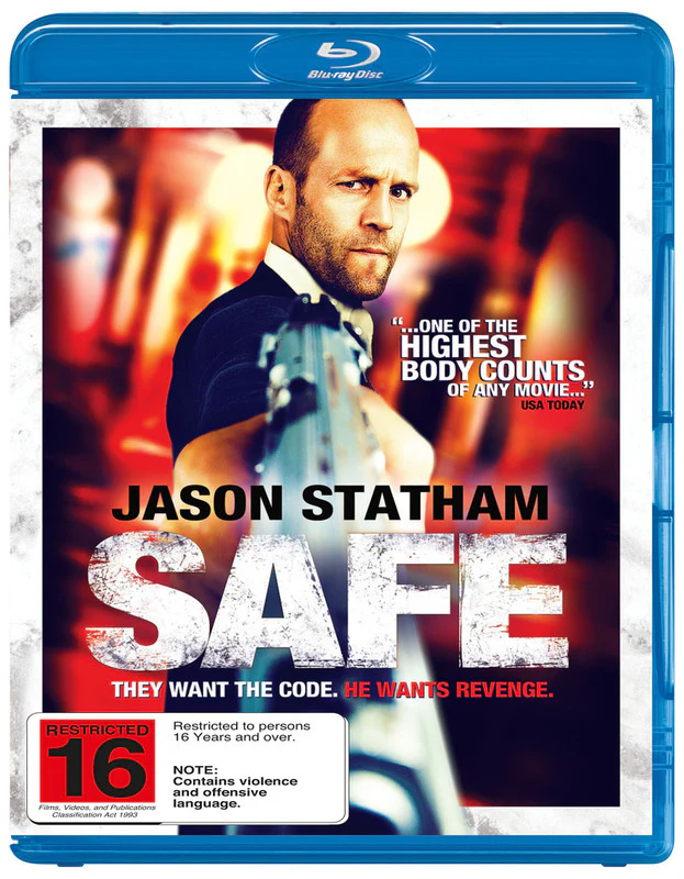 MOVIE BLUACT | SAFE (2012) (BLU - RAY)