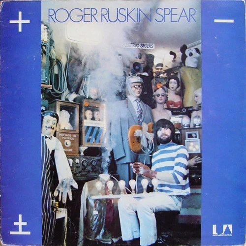 ROGER RUSKIN SPEAR | ELECTRIC SHOCKS - USA - WRITING ON LABEL - PUNCH HOLE