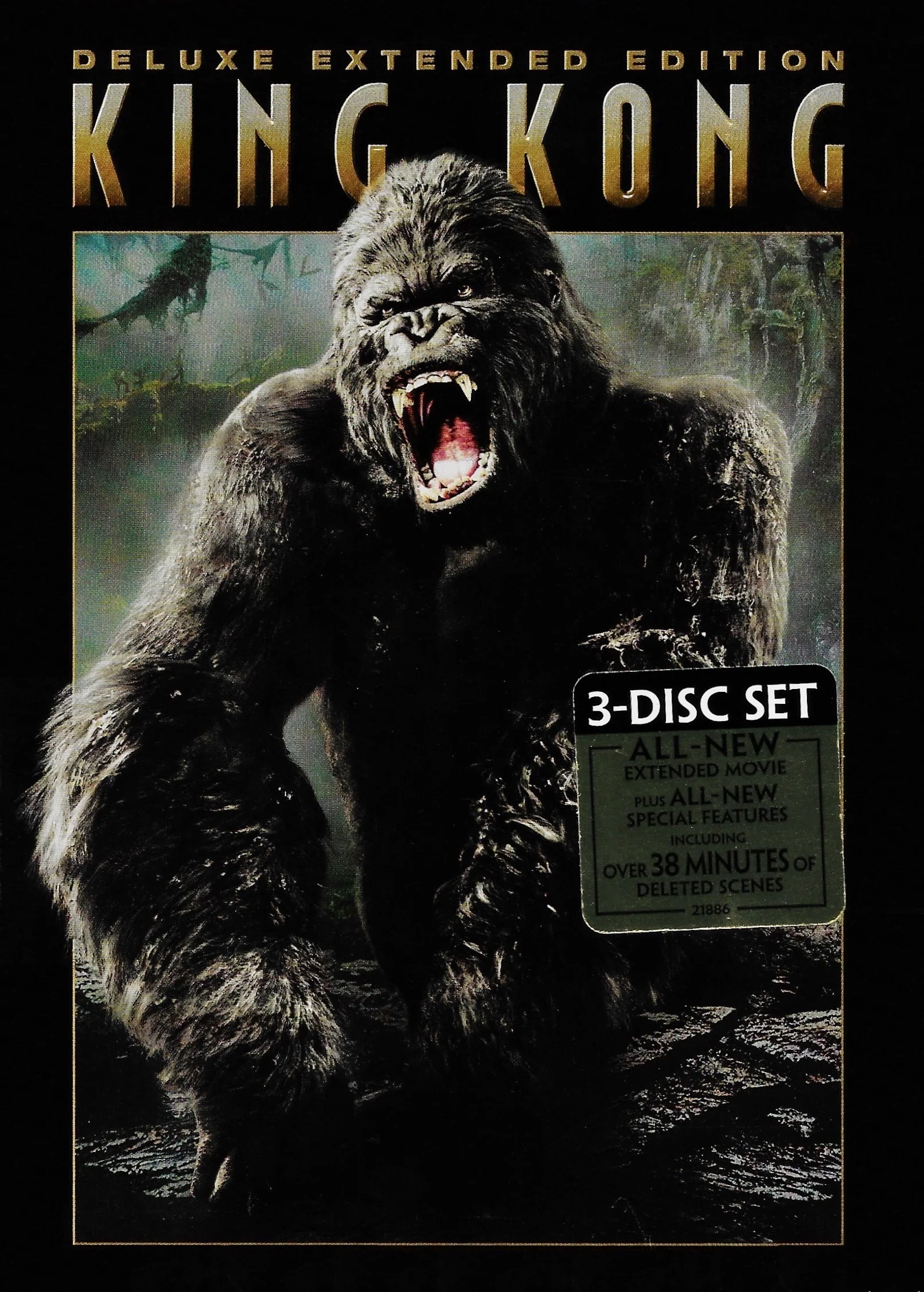 MOVIE AC | KING KONG - DELUXE EXTENDED EDITION (3DVD) (2005)
