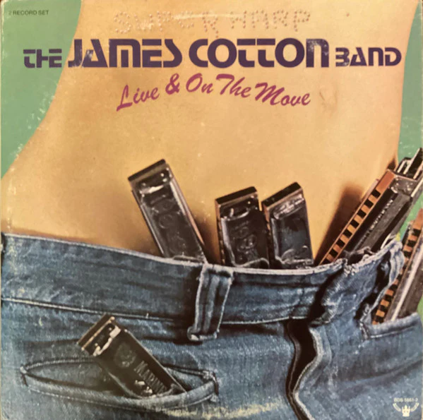 COTTON JAMES | LIVE AND ON THE MOVE - VOL 1 AND 2 (2LP) - BIT ROUGH