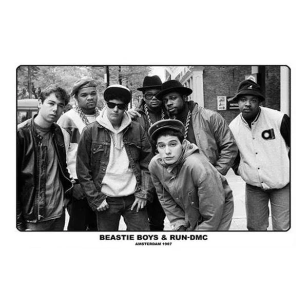 BEASTIE BOYS RUN DMC 1987 POSTER 661 - Image 2