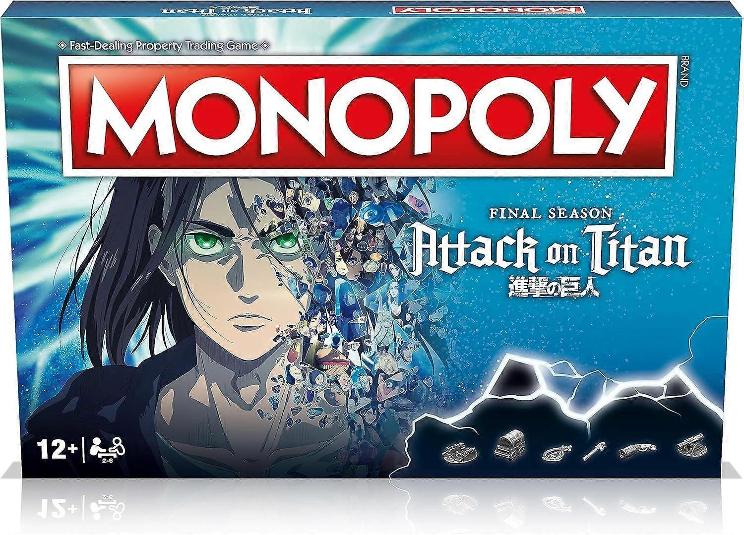 ATTACK ON TITAN MONOPOLY COLLECTORS EDITION