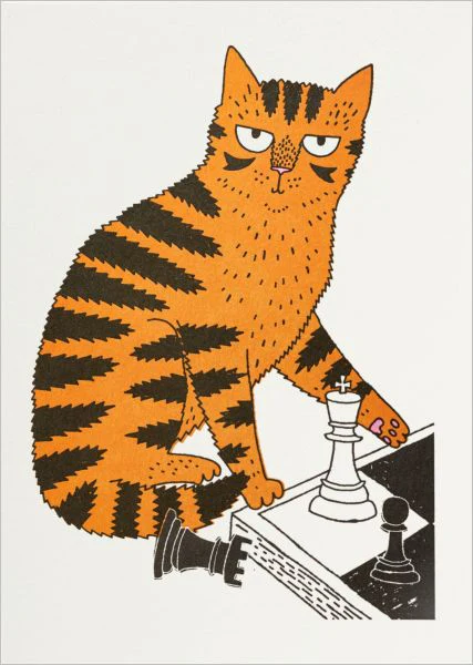 CHESS CAT CARD - Image 2