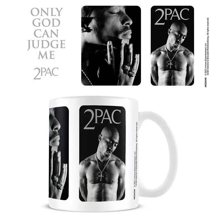 TUPAC ONLY GOD CAN JUDGE ME MUG