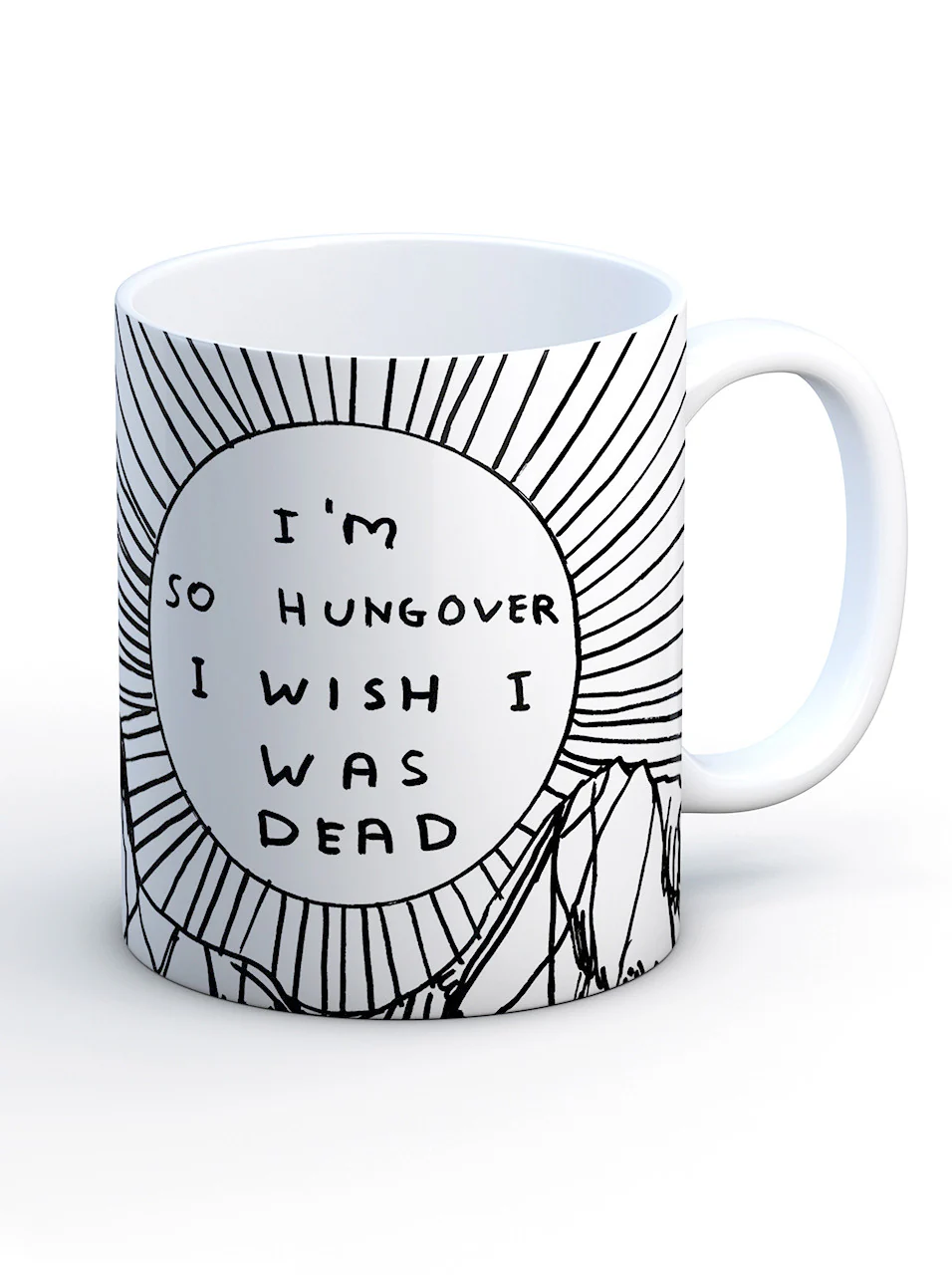 IM SO HUNGOVER DAVID SHRIGLEY MUG - Image 2