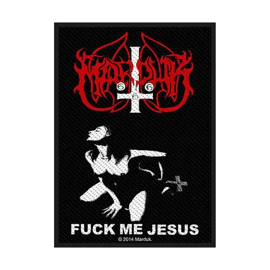 MARDUK STANDARD PATCH: FUCK ME JESUS (LOOSE)
