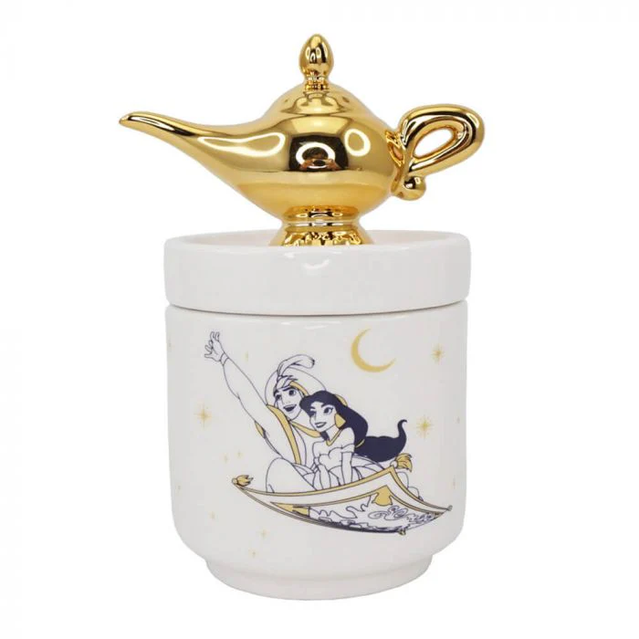 ALADDIN DISNEY COLLECTOR TRINKET BOX GOLD LAMP