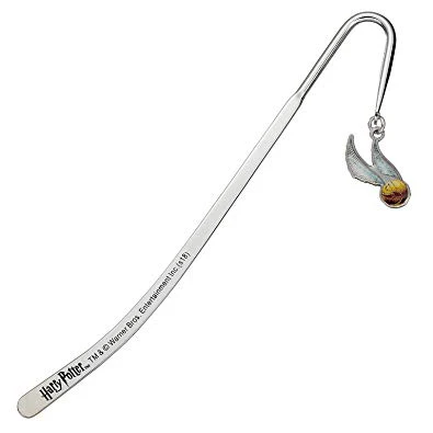 HARRY POTTER BOOKMARK GOLDEN SNITCH METAL