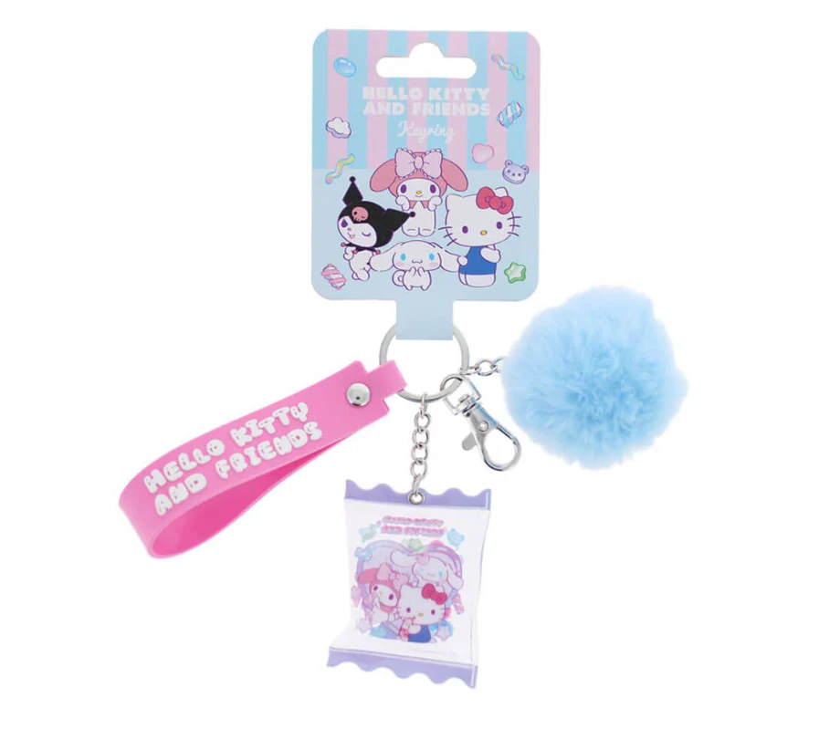 HELLO KITTY AND FRIENDS SWEET KEYCHAIN