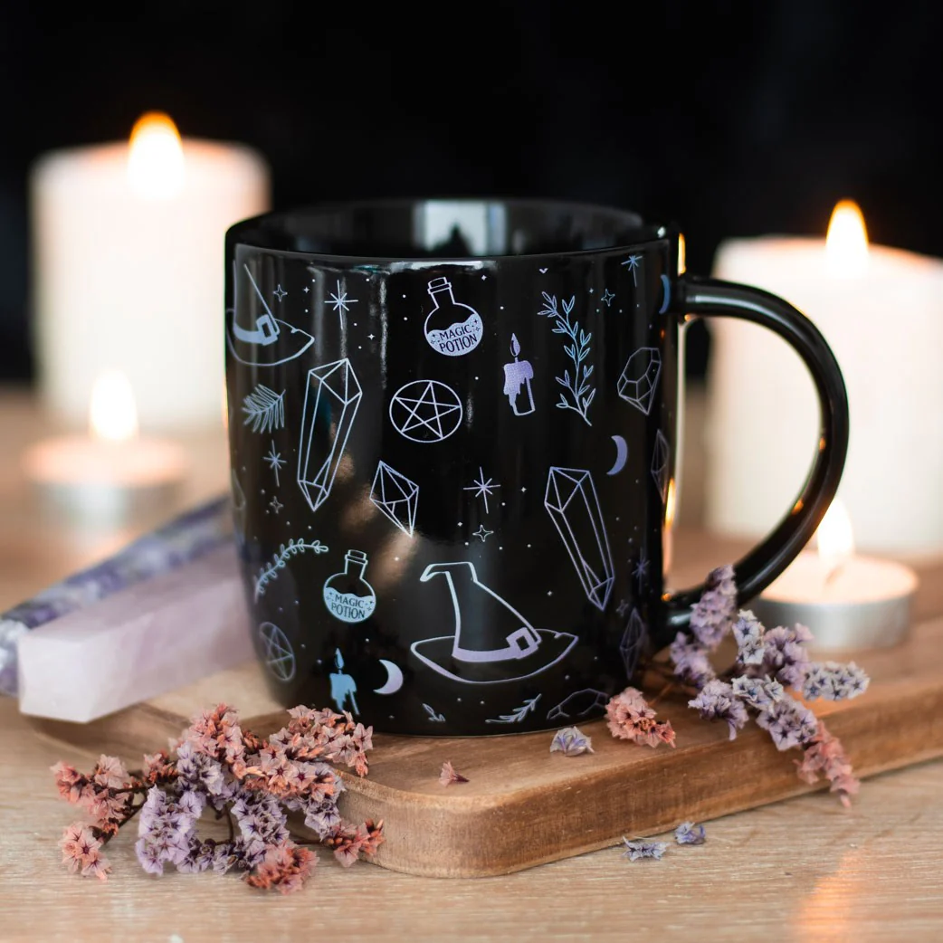 CRYSTALS GOTHIC PRINT MUG - Image 2