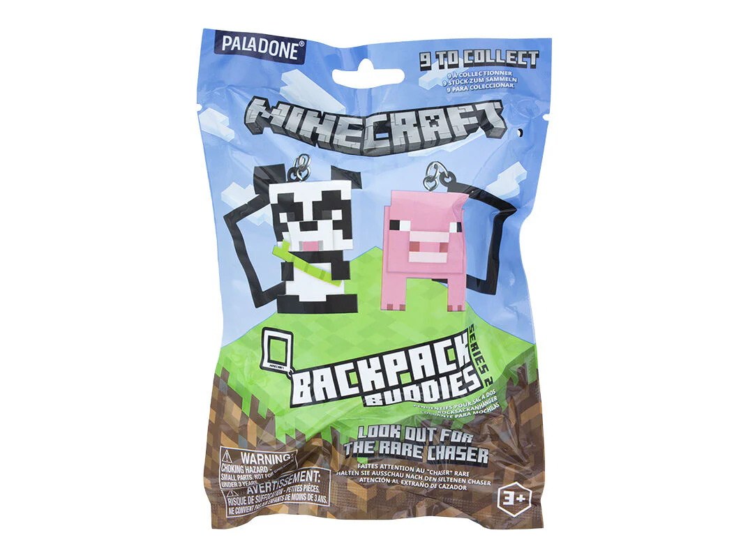 MINECRAFT BACKPACK BUDDIES BLIND BAGS CDU 12