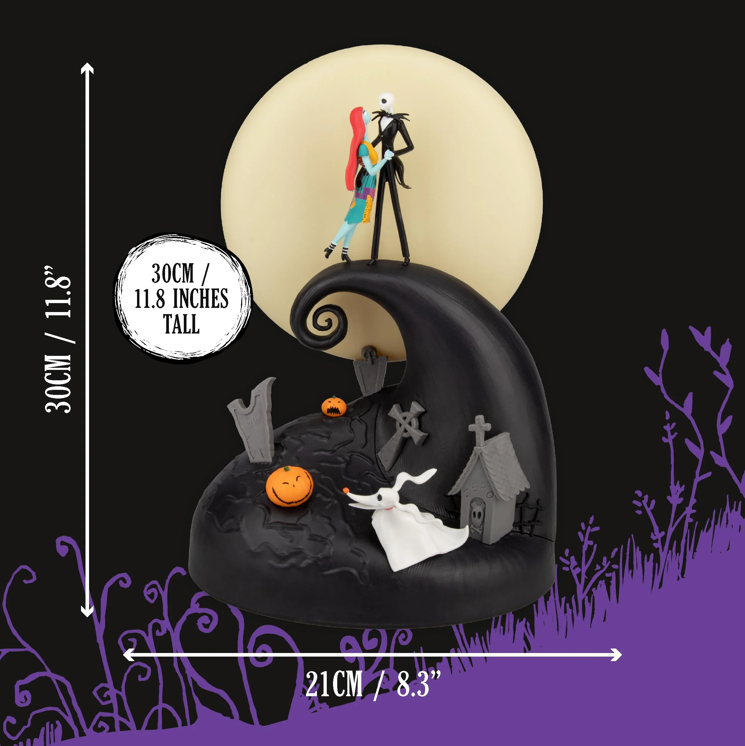 NIGHTMARE BEFORE CHRISTMAS DIORAMA LIGHT