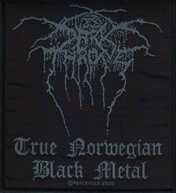 DARKTHRONE BLACK METAL PATCH