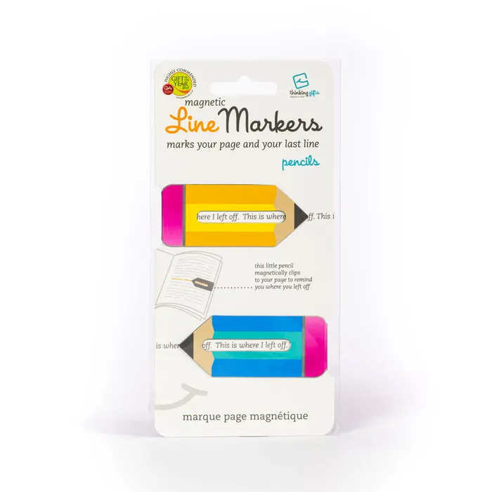 PENCIL LINE MARKER MAGNETIC BOOKMARK - Image 2
