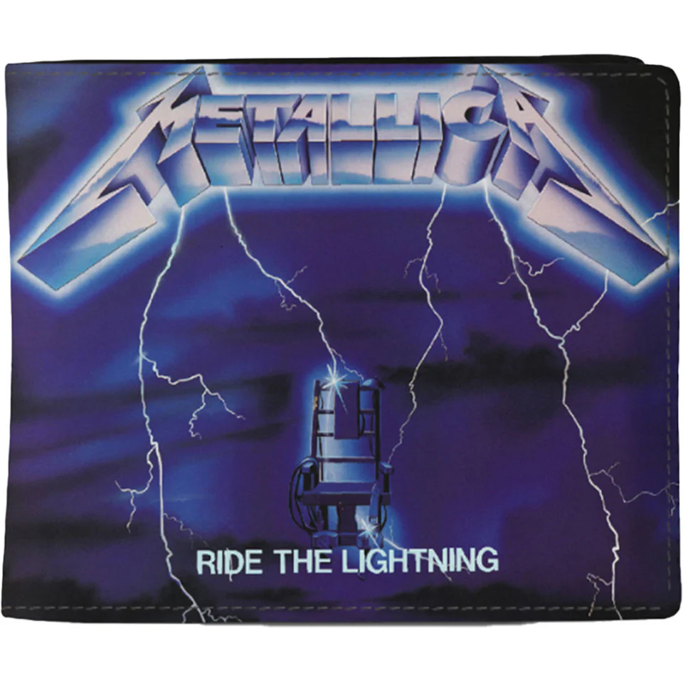 METALLICA RIDE THE LIGHTNING WALLET ROCKSAX - Image 2