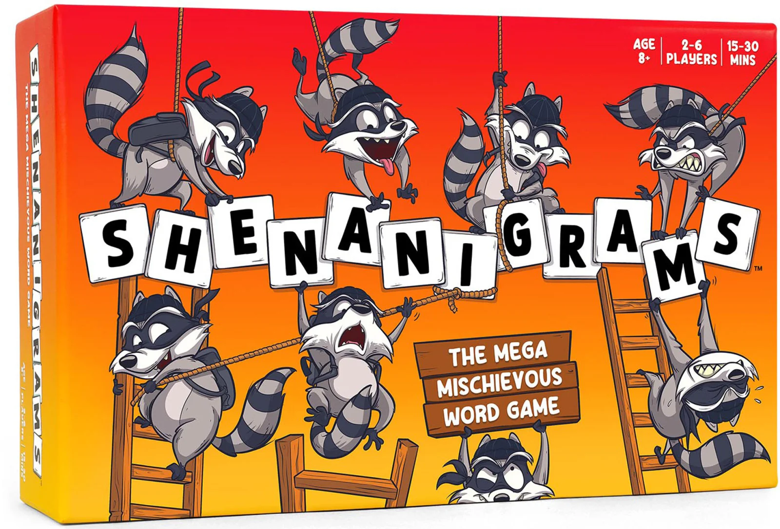 SHENANIGRAMS THE MEGA MISCHIEVOUS WORD GAME
