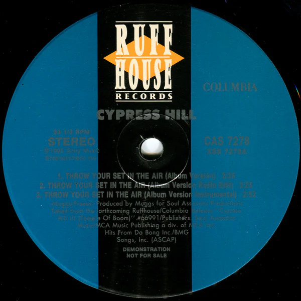 CYPRESS HILL | THROW YOUR SET IN THE AIR 12 - PROMO - GENERIC SLEEVE
