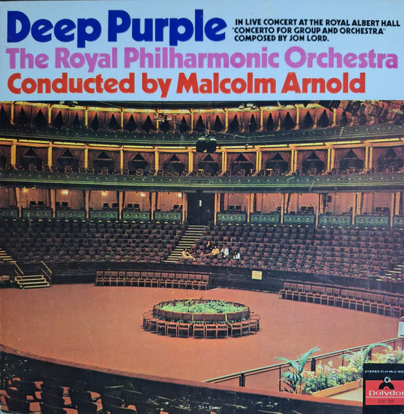 DEEP PURPLE / ROYAL PHILHARMONIC | CONCERTO FOR GROUP AND ORCHESTRA - US - SEAM SPLIT