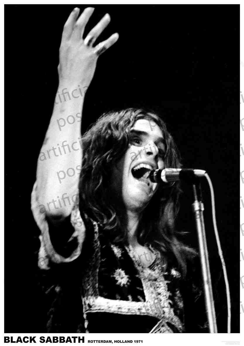 OZZY OSBOURNE HOLLAND ROTTERDAM 1971 POSTER 397 - Image 2