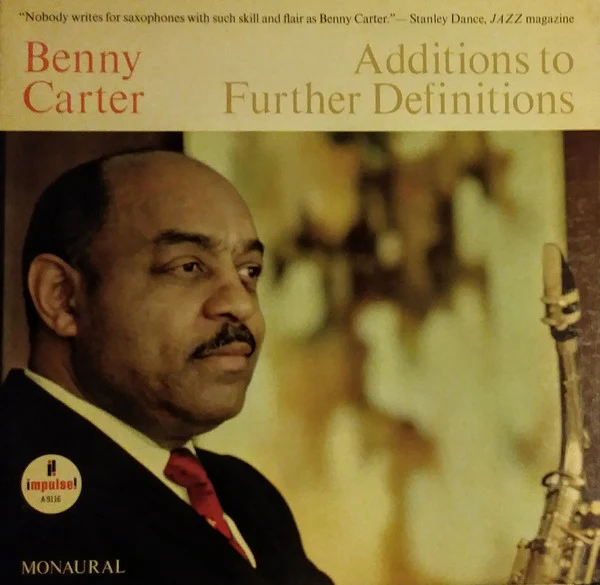 CARTER BENNY | ADDITIONS TO FURTHER DEFINITIONS - US MONO - BIT ROUGH