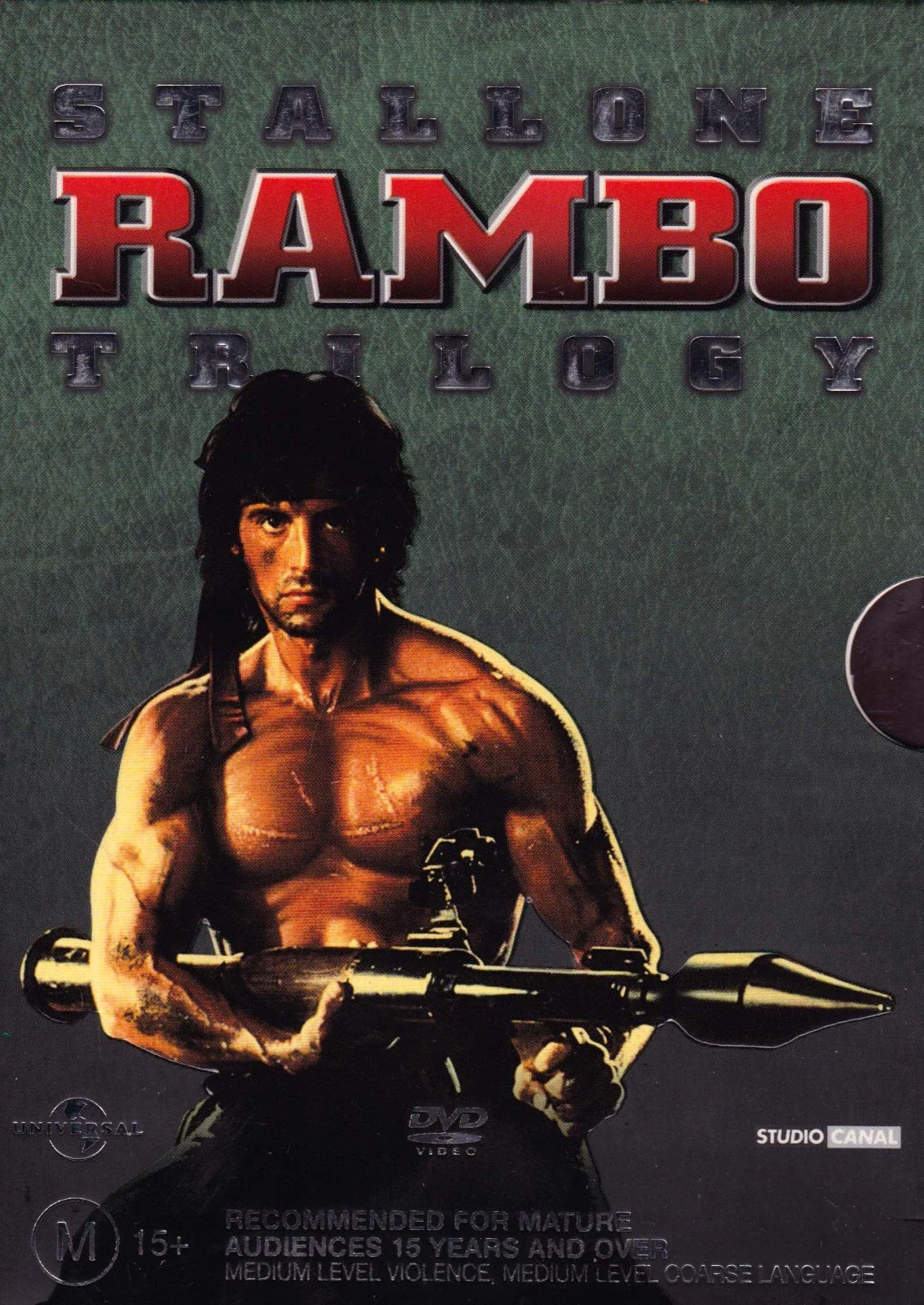 MOVIE ACT | RAMBO TRILOGY BOX SET (3DVD)