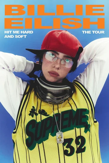 BILLIE EILISH HIT ME HARD TOUR POSTER 359