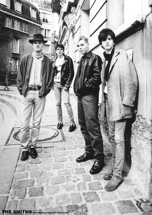 SMITHS PARIS BLACK AND WHITE POSTER 537