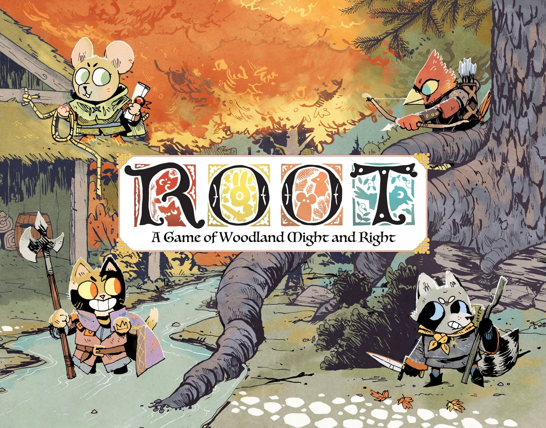 ROOT BASE GAME STRATEGY TABLETOP GAME