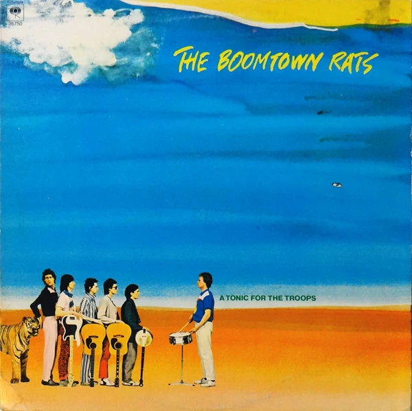 BOOMTOWN RATS | TONIC FOR THE TROOPS - US - WRITING ON COVER AND LABEL - Image 2
