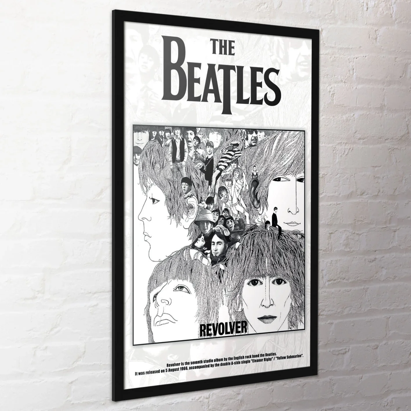BEATLES REVOLVER ALBUM POSTER 560 - Image 2