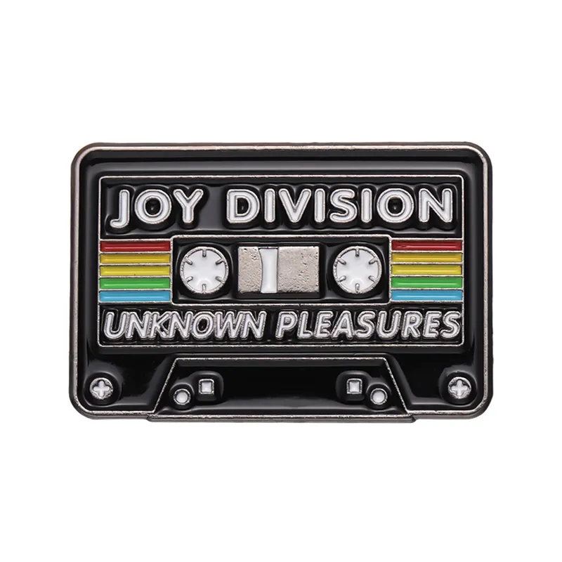 JOY DIVISION CASSETTE ENAMEL BADGE