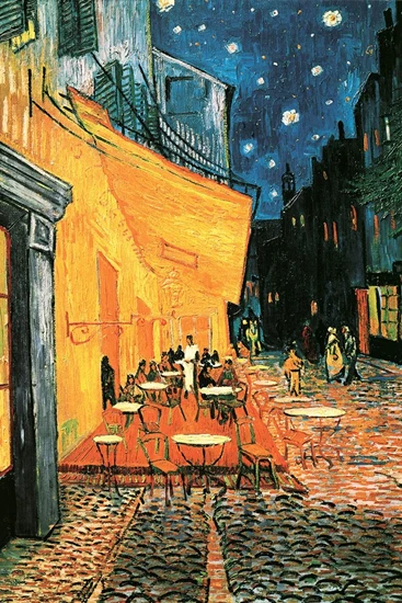VAN GOGH CAFE TERRACE AT NIGHT POSTER 352 - Image 2