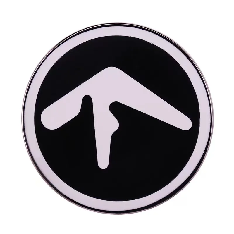 APHEX TWIN ENAMEL METAL BADGE