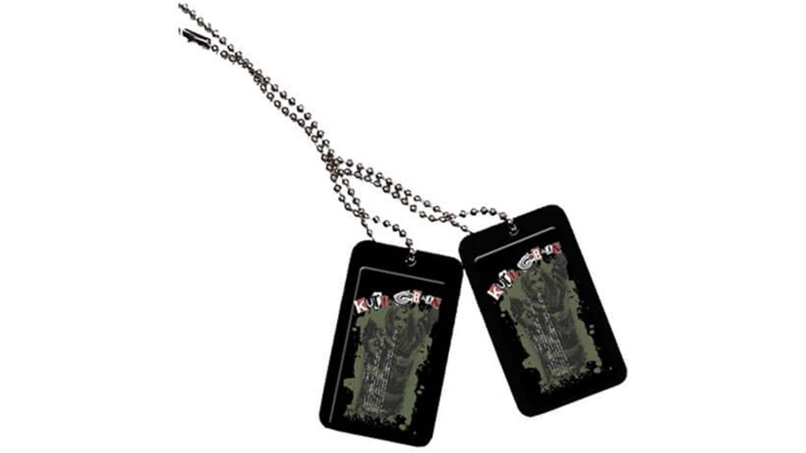 KURT COBAIN DOG TAGS NECKLACE TEEN SPIRIT