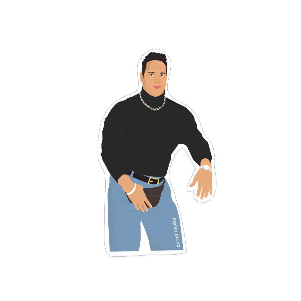 ROCK CARTOON STICKER