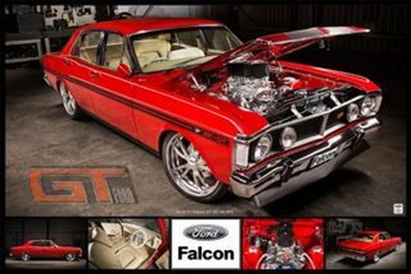 FORD FALCON XY CAR POSTER 150